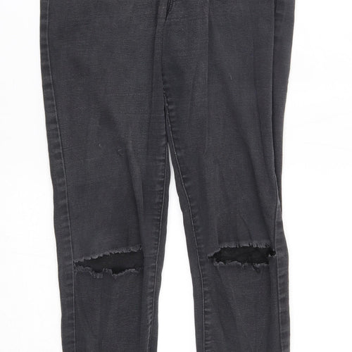 Primark Womens Grey   Skinny Jeans Size 12 L27 in