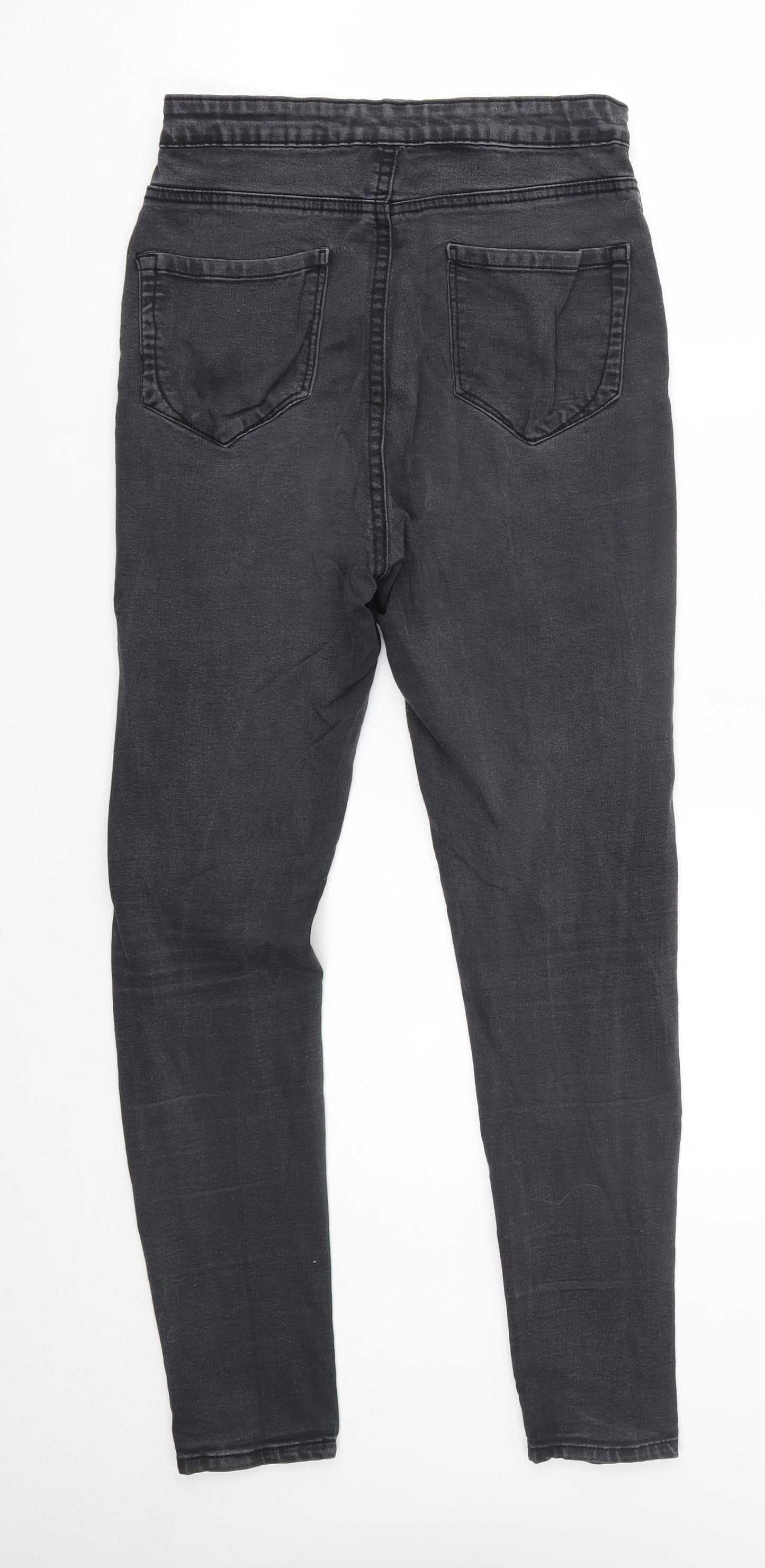 Primark Womens Grey   Skinny Jeans Size 12 L27 in