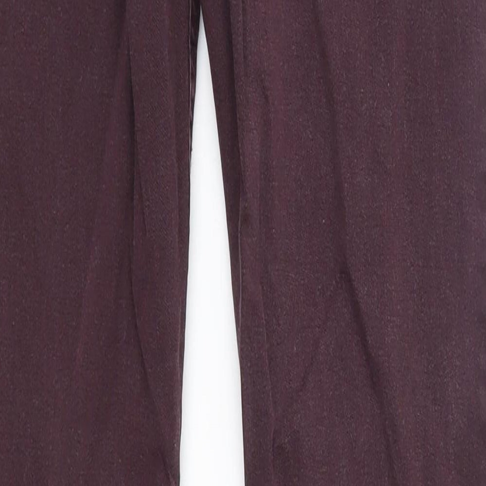 Preworn Womens Red   Skinny Jeans Size 10 L31 in - super skinny