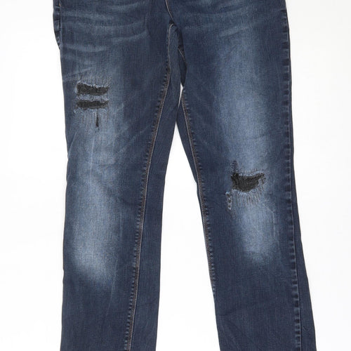 Street One Womens Blue   Straight Jeans Size 27 in L28 in
