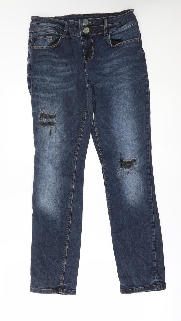 Street One Womens Blue Straight Jeans Size 27 in L28 in