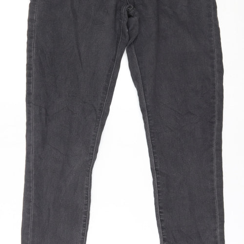 Only Womens Grey  Denim Skinny Jeans Size M L29 in