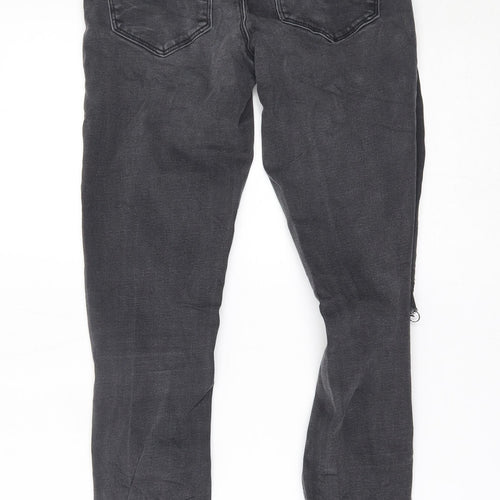 VILA Womens Grey   Skinny Jeans Size 26 in L27 in