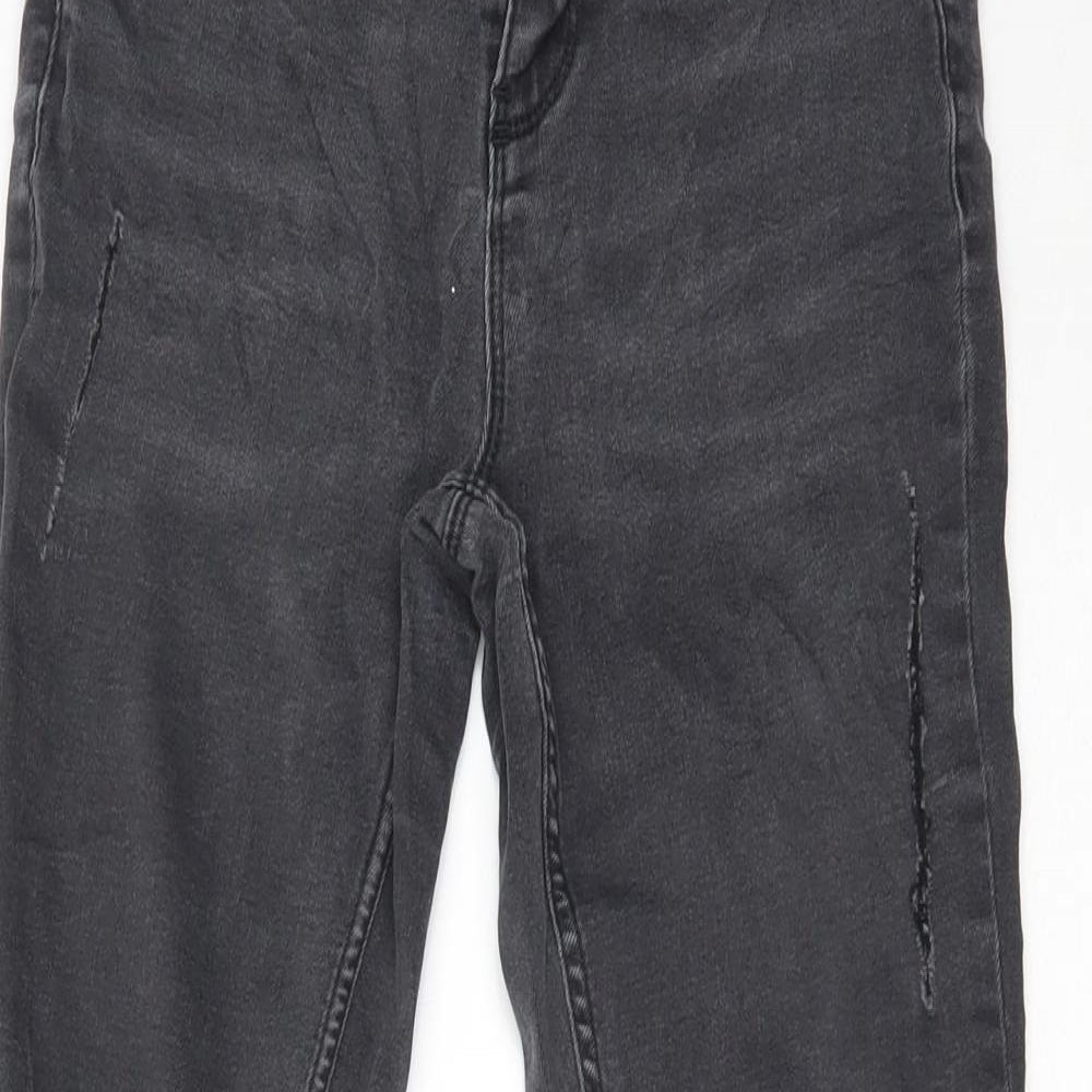 VILA Womens Grey   Skinny Jeans Size 26 in L27 in