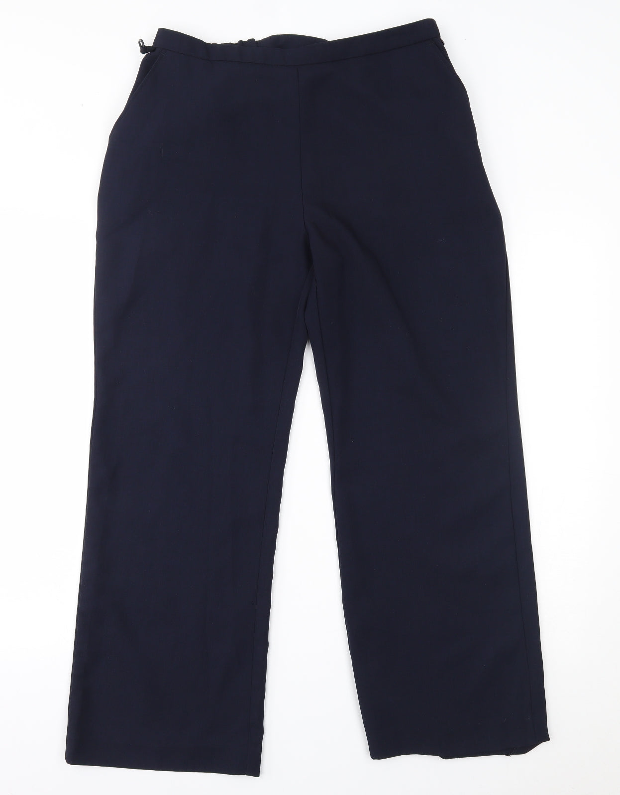tesco Womens Blue   Trousers  Size 14 L27 in - short leg