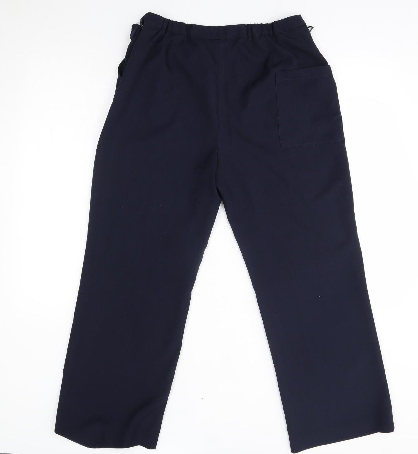 tesco Womens Blue   Trousers  Size 14 L27 in - short leg