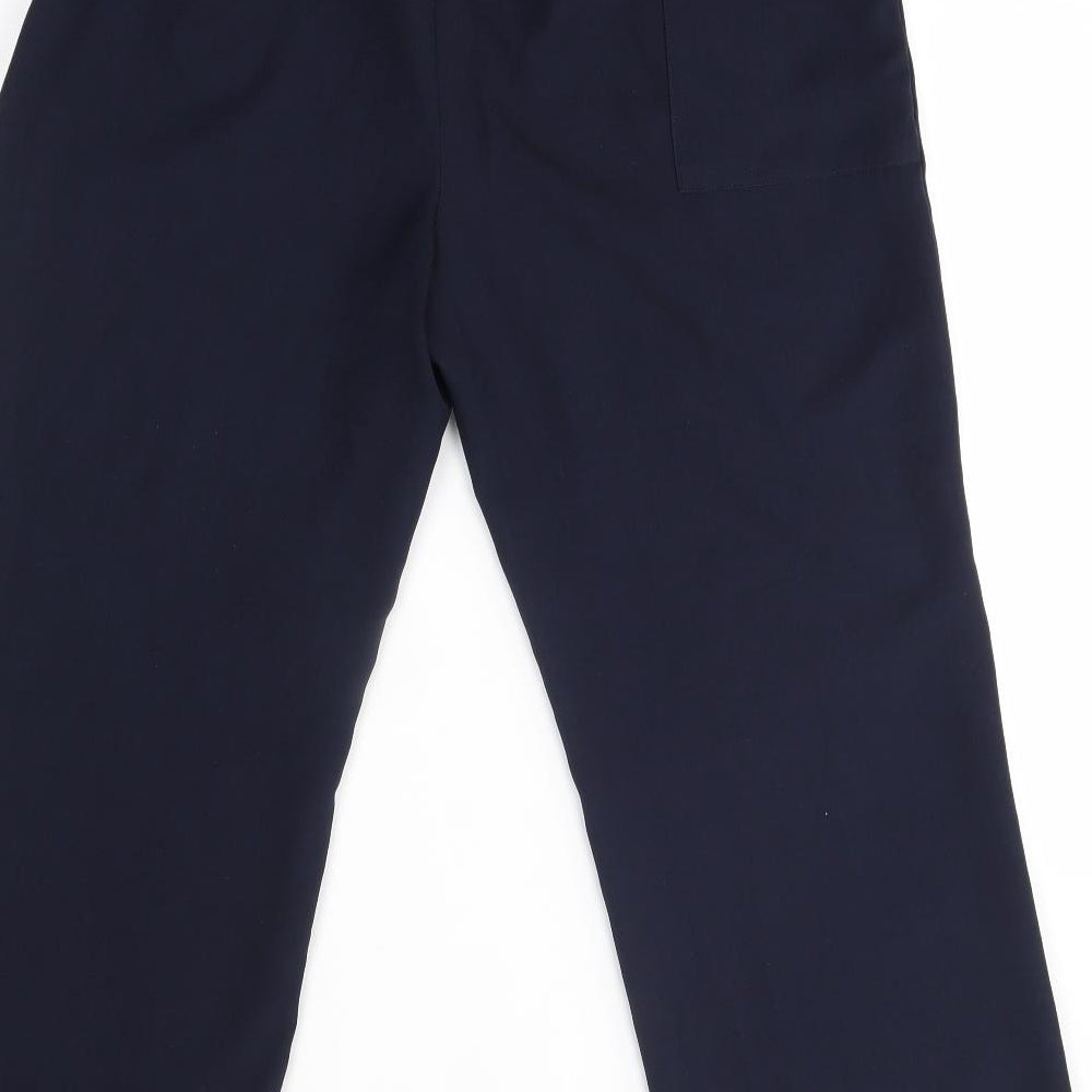 tesco Womens Blue   Trousers  Size 14 L27 in - short leg