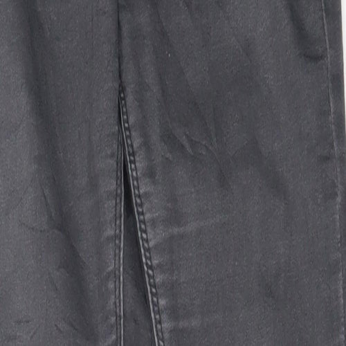 Bershka Womens Grey   Skinny Jeans Size 6 L28 in - push up