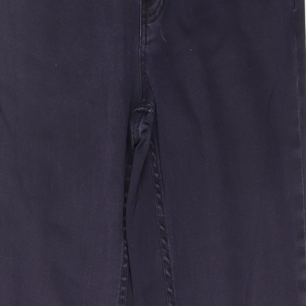 H&M Womens Purple   Straight Jeans Size 10 L25 in