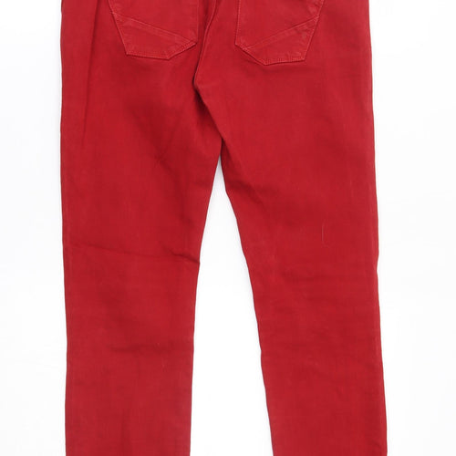 River islad Womens Red   Straight Jeans Size 10 L25 in