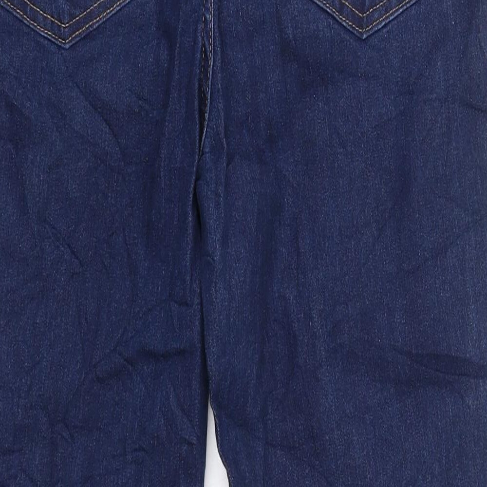 M&S Womens Blue   Bootcut Jeans Size 14 L28 in