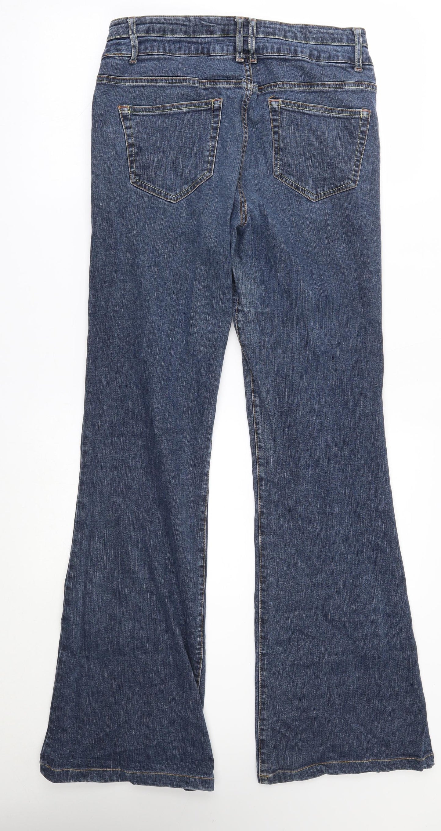 tall girls Womens Blue   Flared Jeans Size 14 L33 in