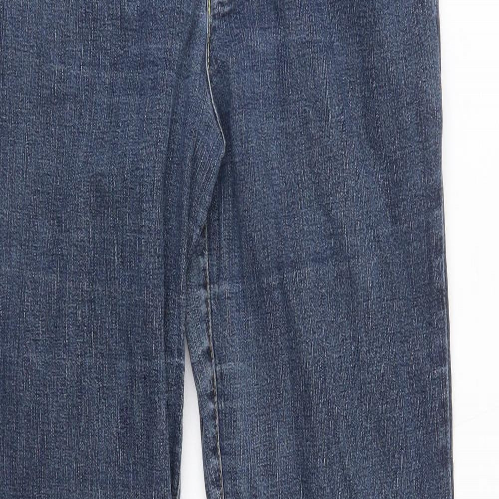 tall girls Womens Blue   Flared Jeans Size 14 L33 in