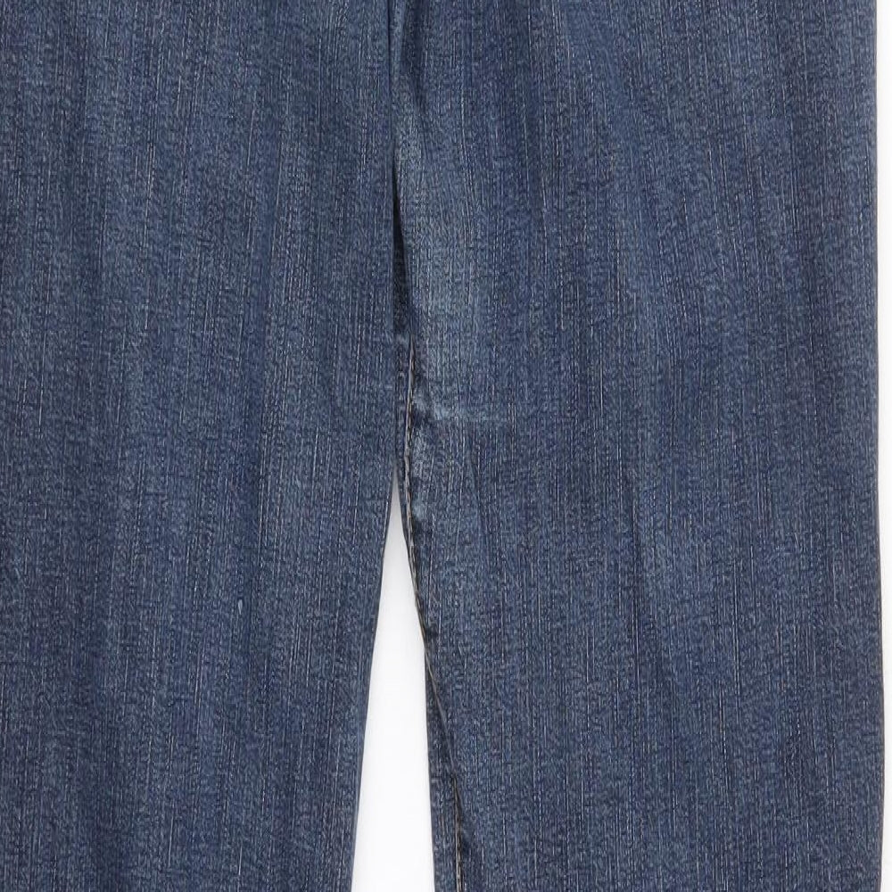 tall girls Womens Blue   Flared Jeans Size 14 L33 in