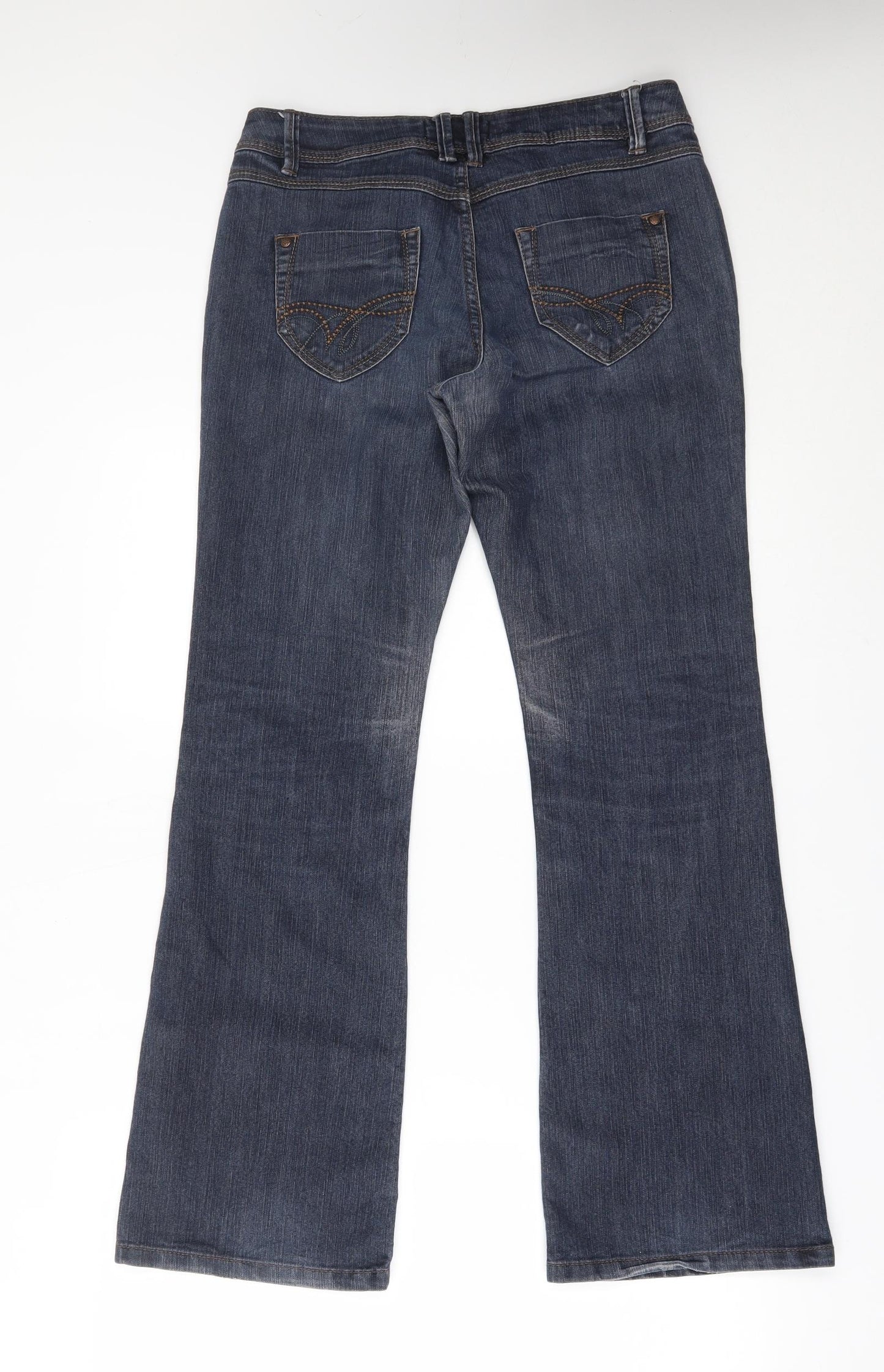George Womens Blue   Bootcut Jeans Size 10 L29 in