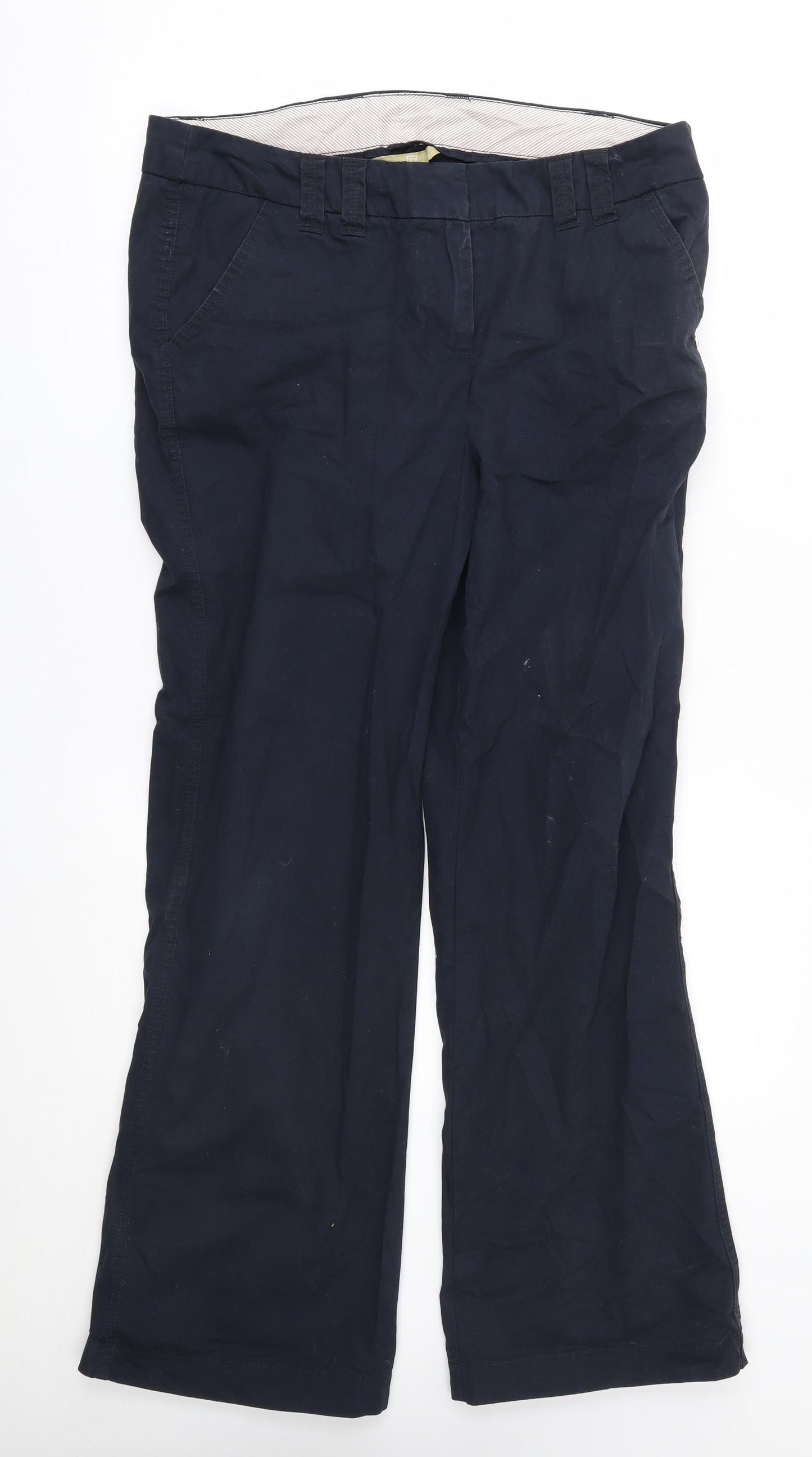 TU Womens Blue   Chino Trousers Size 14 L29 in