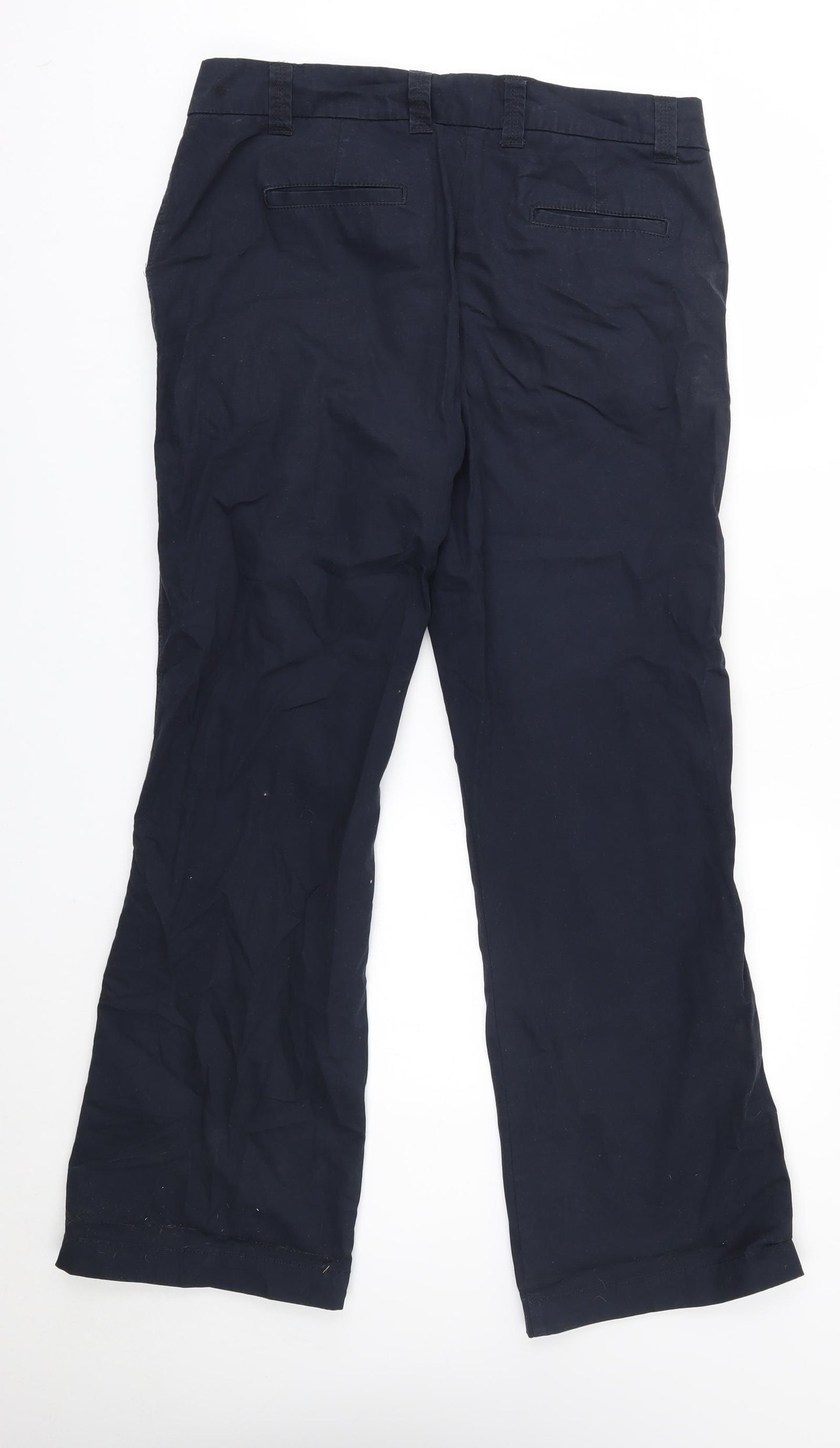 TU Womens Blue   Chino Trousers Size 14 L29 in
