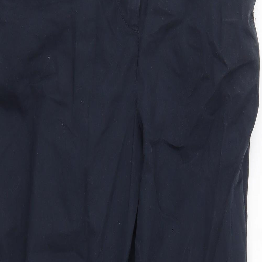 TU Womens Blue   Chino Trousers Size 14 L29 in