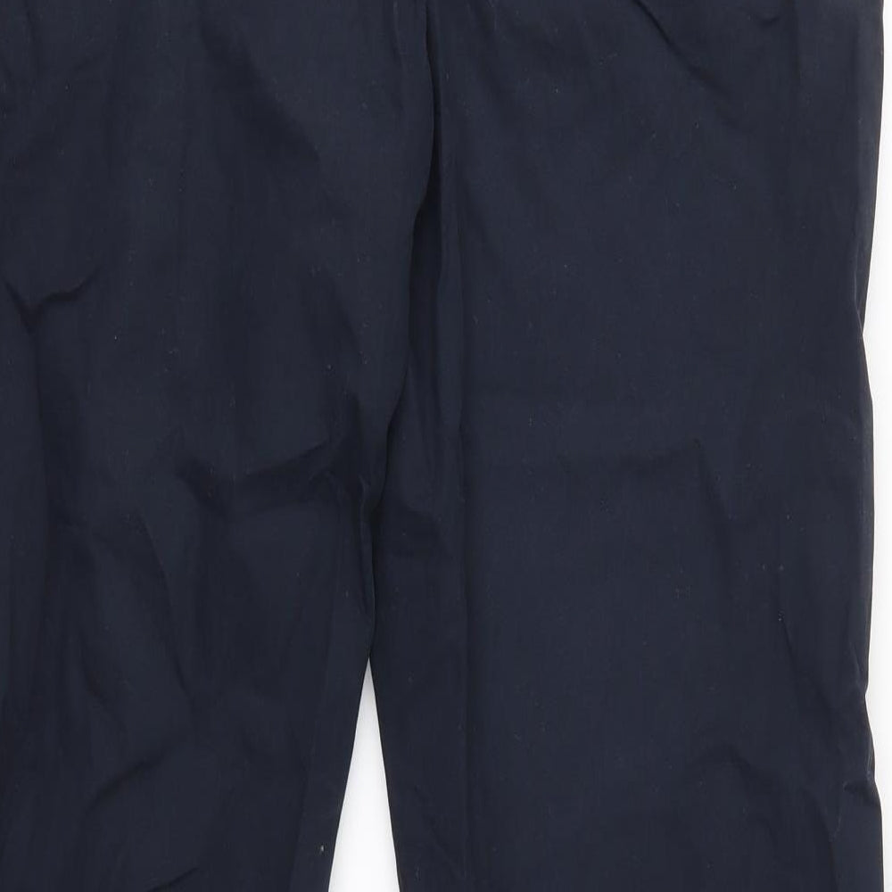 TU Womens Blue   Chino Trousers Size 14 L29 in