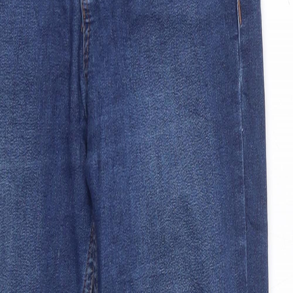 New Look Womens Blue   Skinny Jeans Size 8 L27 in - super skinny