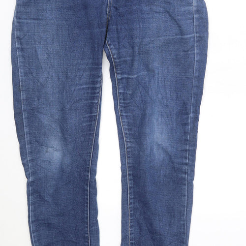 Preworn Womens Blue   Straight Jeans Size 14 L30 in