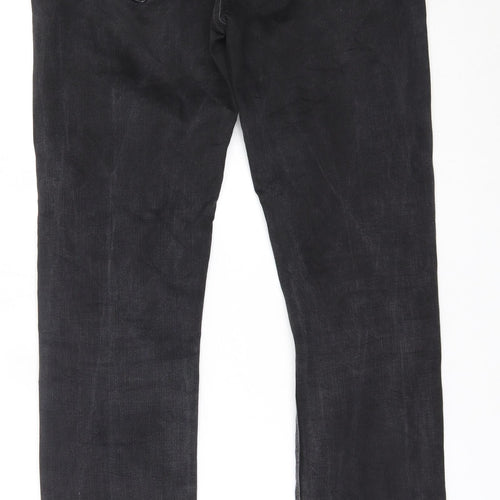 CV Womens Black   Straight Jeans Size 12 L29 in