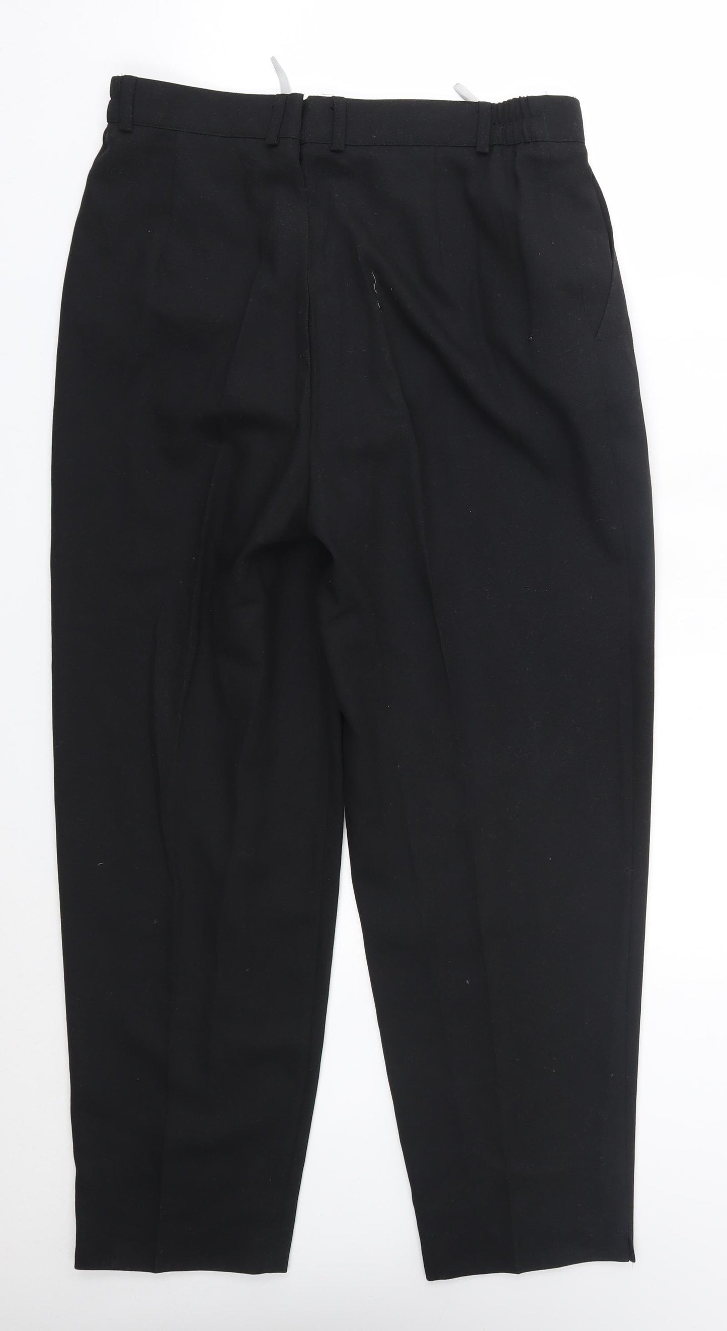 trevira Womens Black   Trousers  Size 16 L27 in