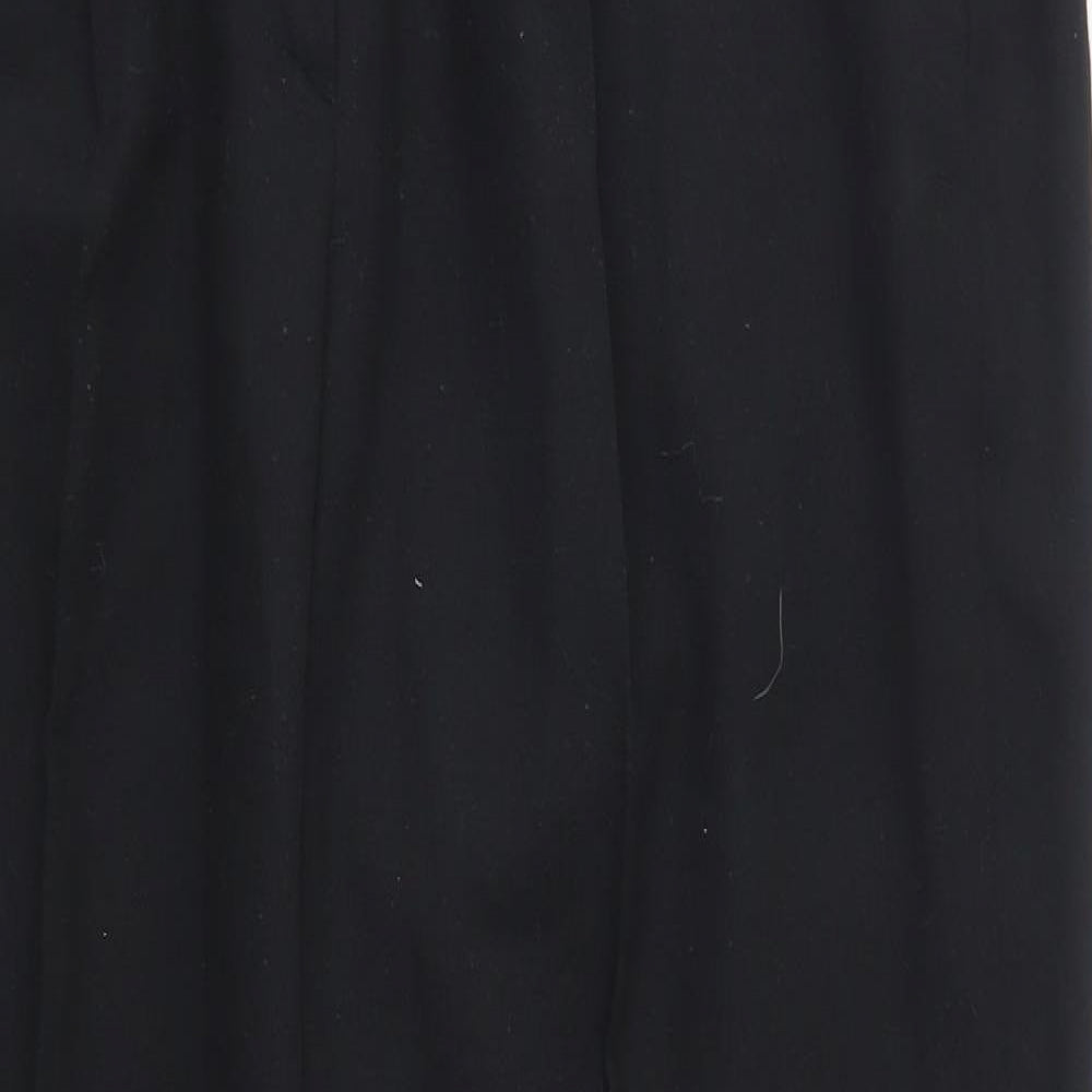 trevira Womens Black   Trousers  Size 16 L27 in