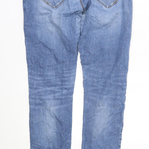 charles vogele Womens Blue   Straight Jeans Size 32 in L30 in