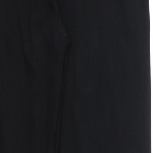 M&S Womens Black   Trousers  Size 12 L29 in