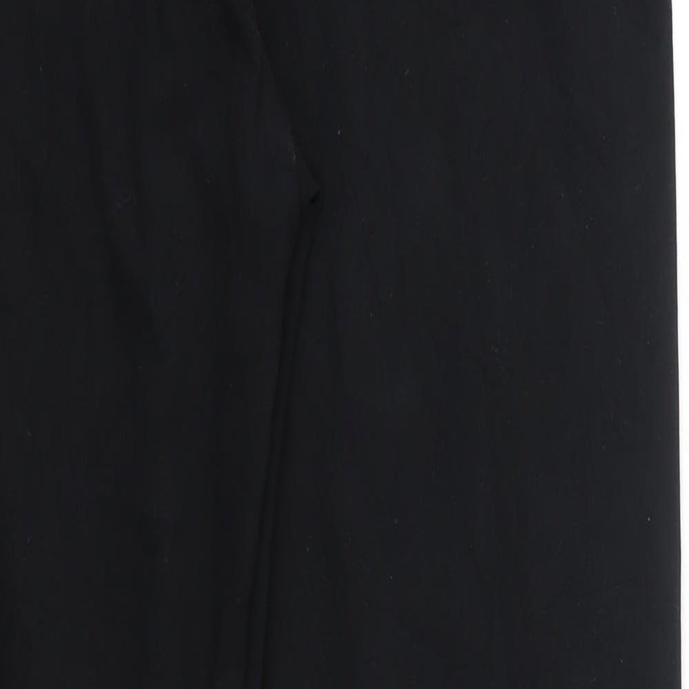 M&S Womens Black   Trousers  Size 12 L29 in