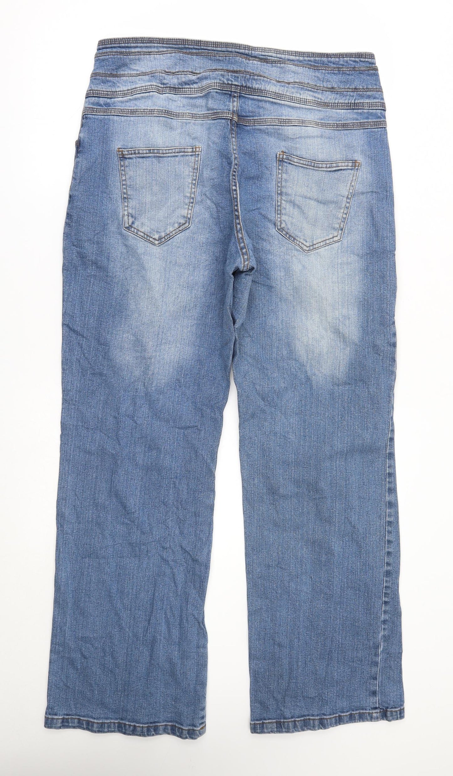 outfit Womens Blue   Wide-Leg Jeans Size 18 L31 in