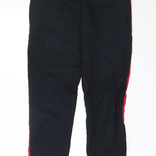 Preworn Womens Black   Trousers  Size 28 L25 in