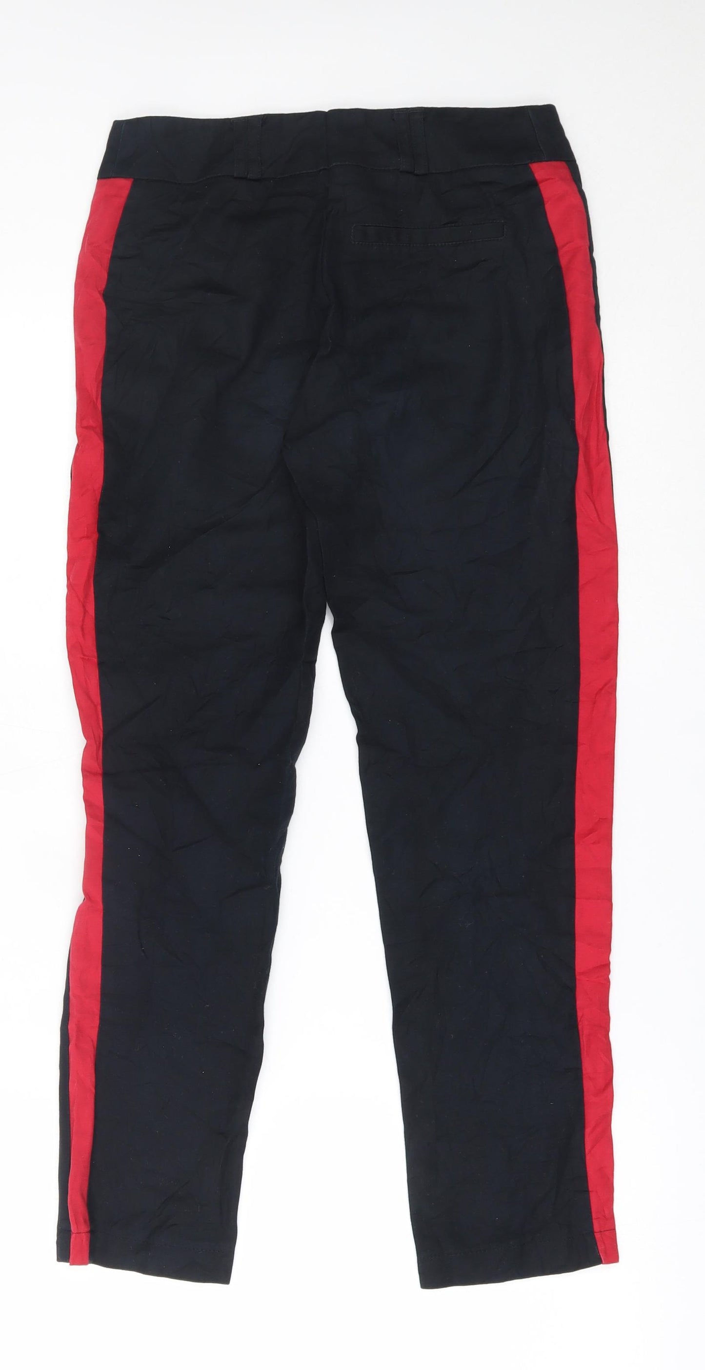 Preworn Womens Black   Trousers  Size 28 L25 in