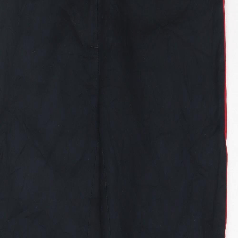 Preworn Womens Black   Trousers  Size 28 L25 in