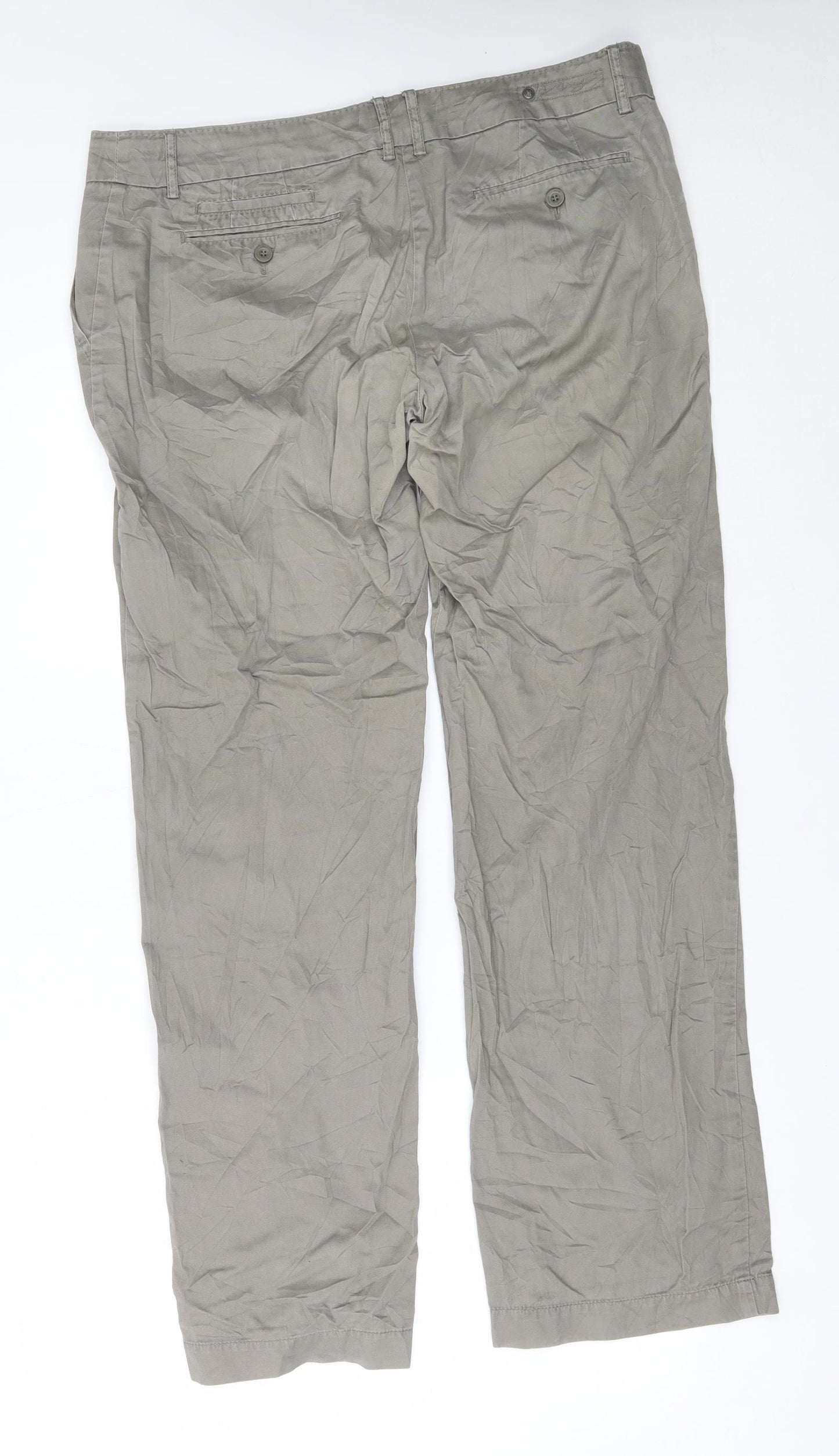 MNG Womens Green   Trousers  Size 18 L30 in