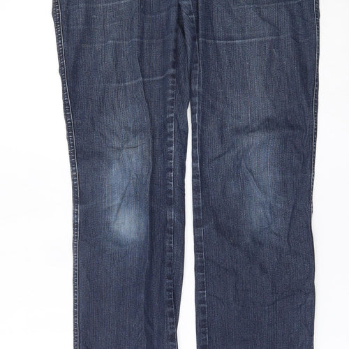 Bonita Womens Blue   Straight Jeans Size 8 L30 in