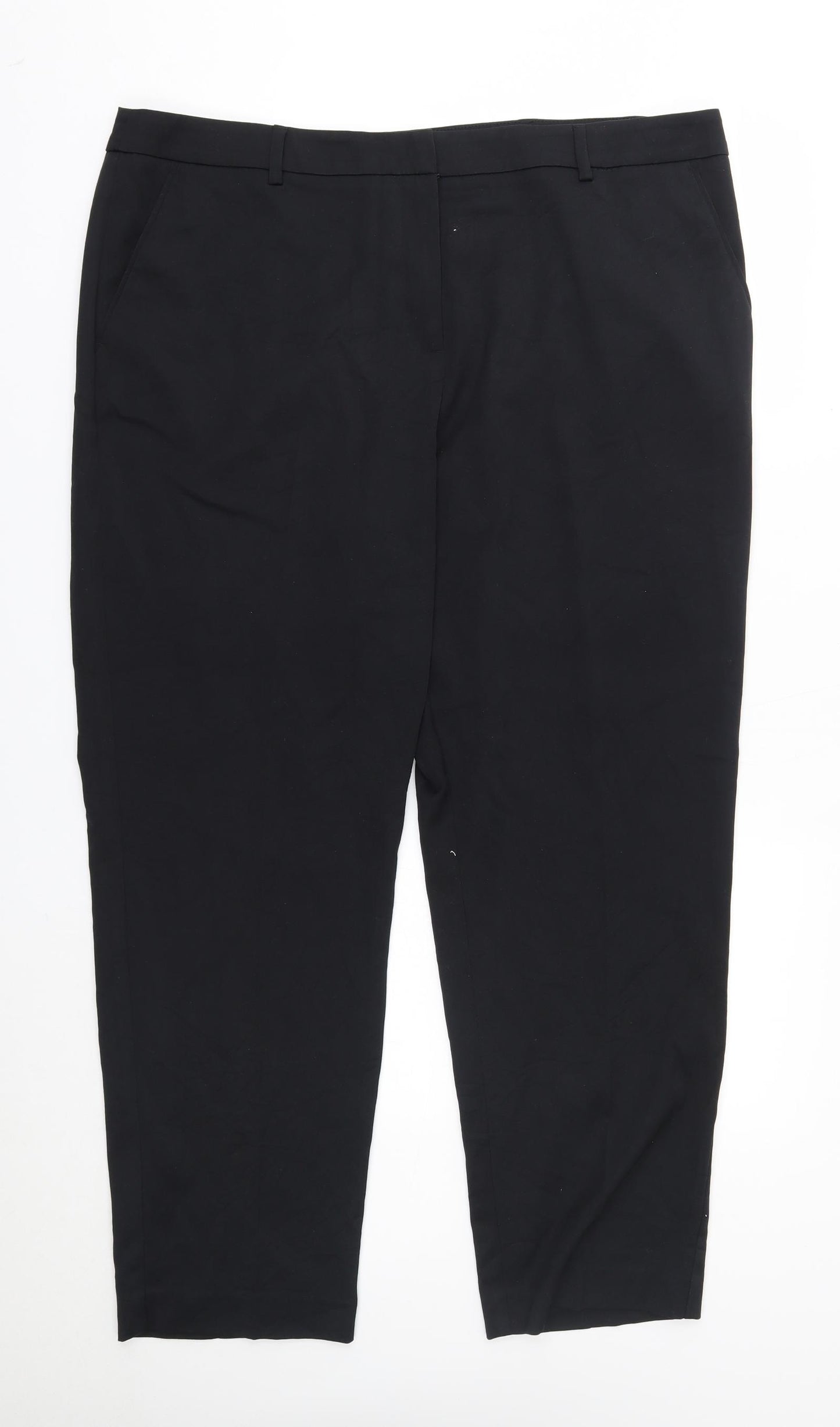TU Womens Black   Trousers  Size 20 L28 in