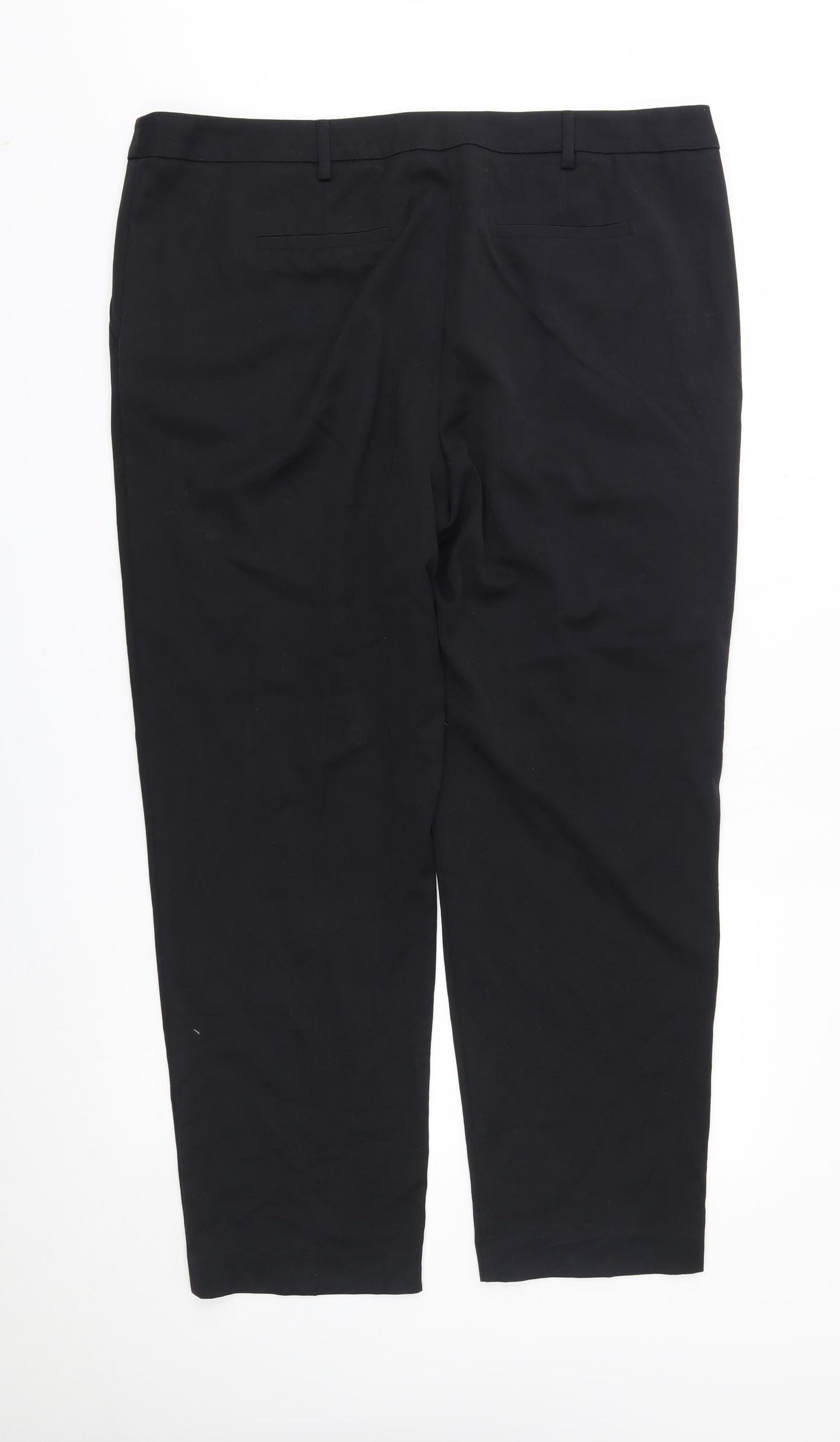 TU Womens Black   Trousers  Size 20 L28 in