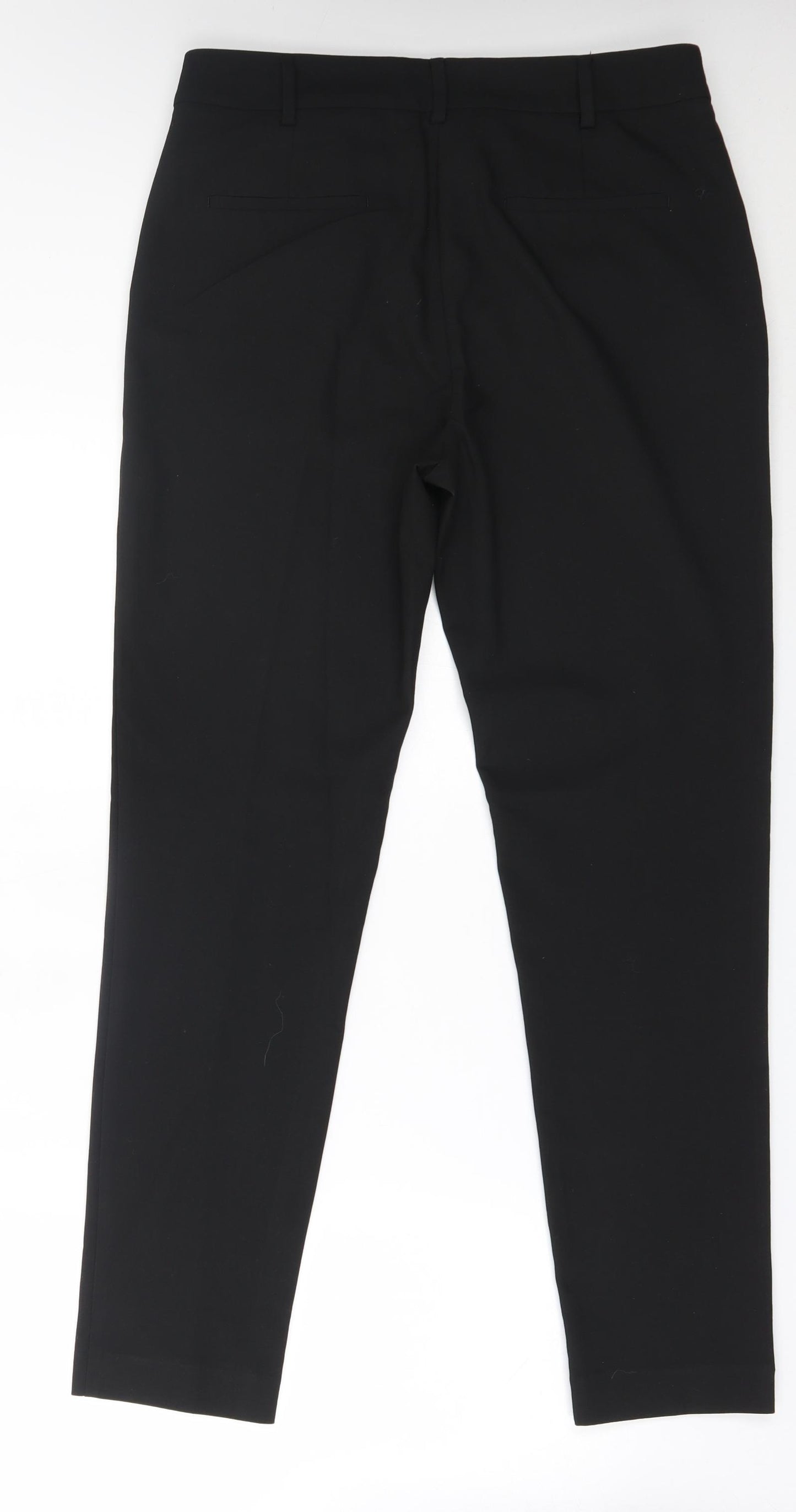 NEXT Womens Black   Trousers  Size 12 L28 in