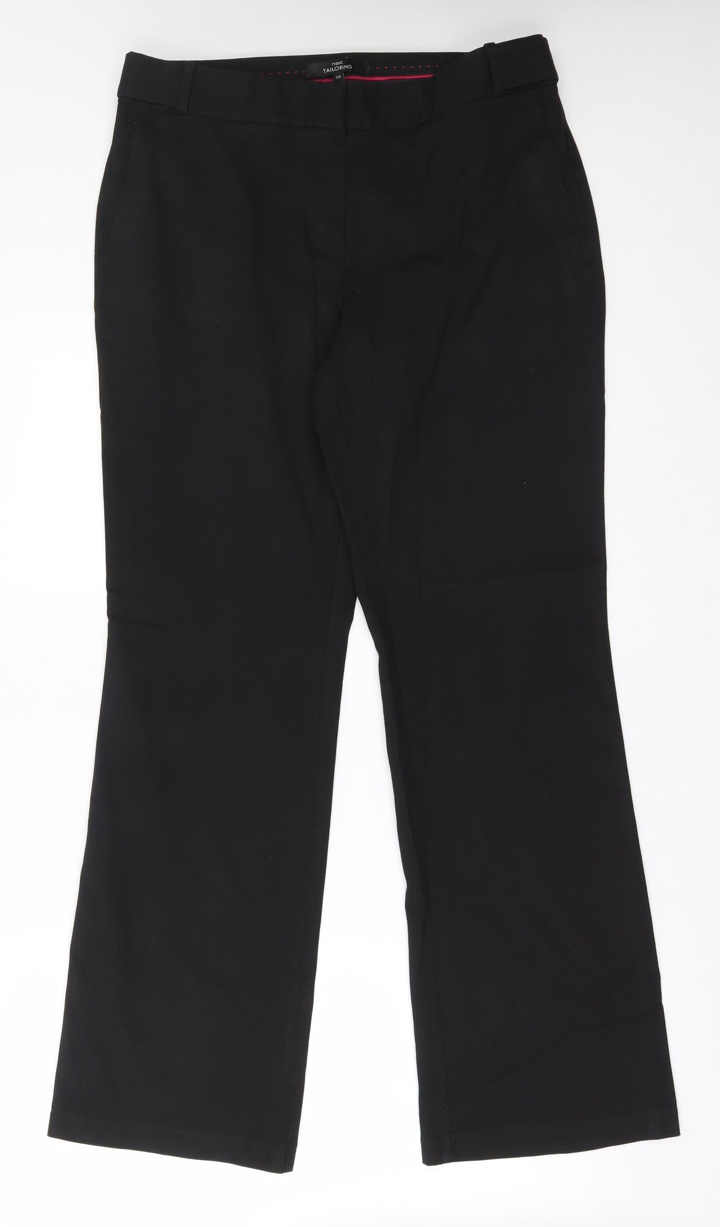 NEXT Womens Black   Trousers  Size 12 L30 in