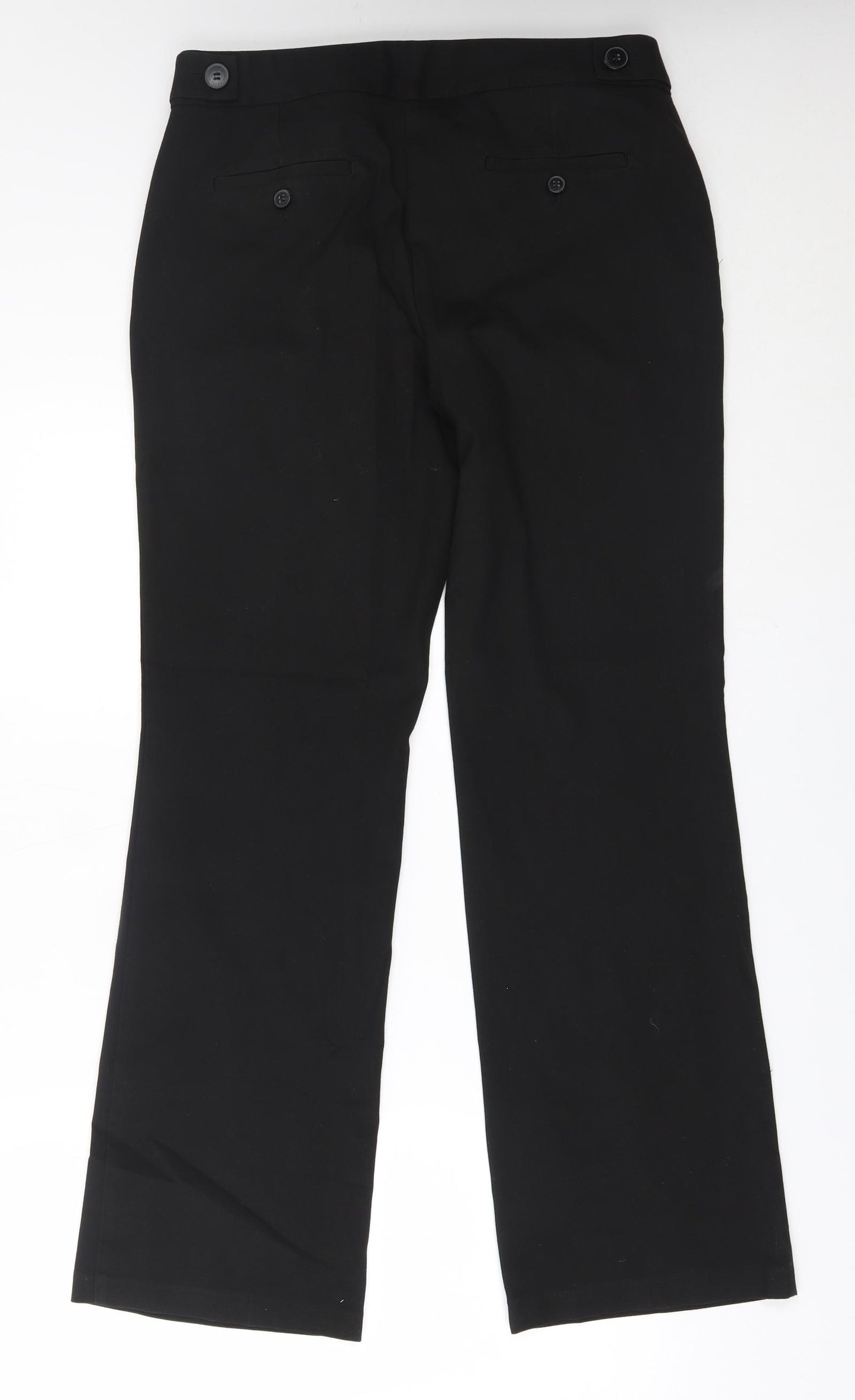 NEXT Womens Black   Trousers  Size 12 L30 in