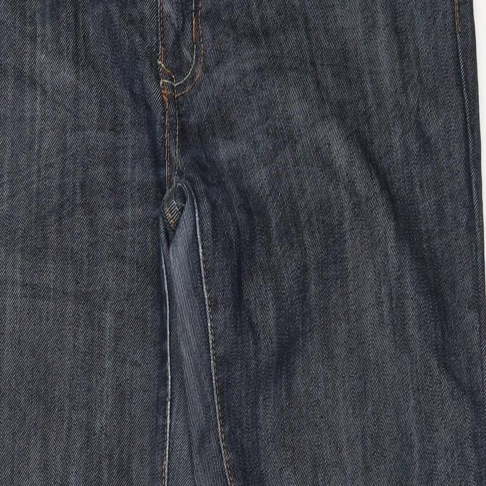 jirgao Womens Blue   Bootcut Jeans Size 30 L28 in