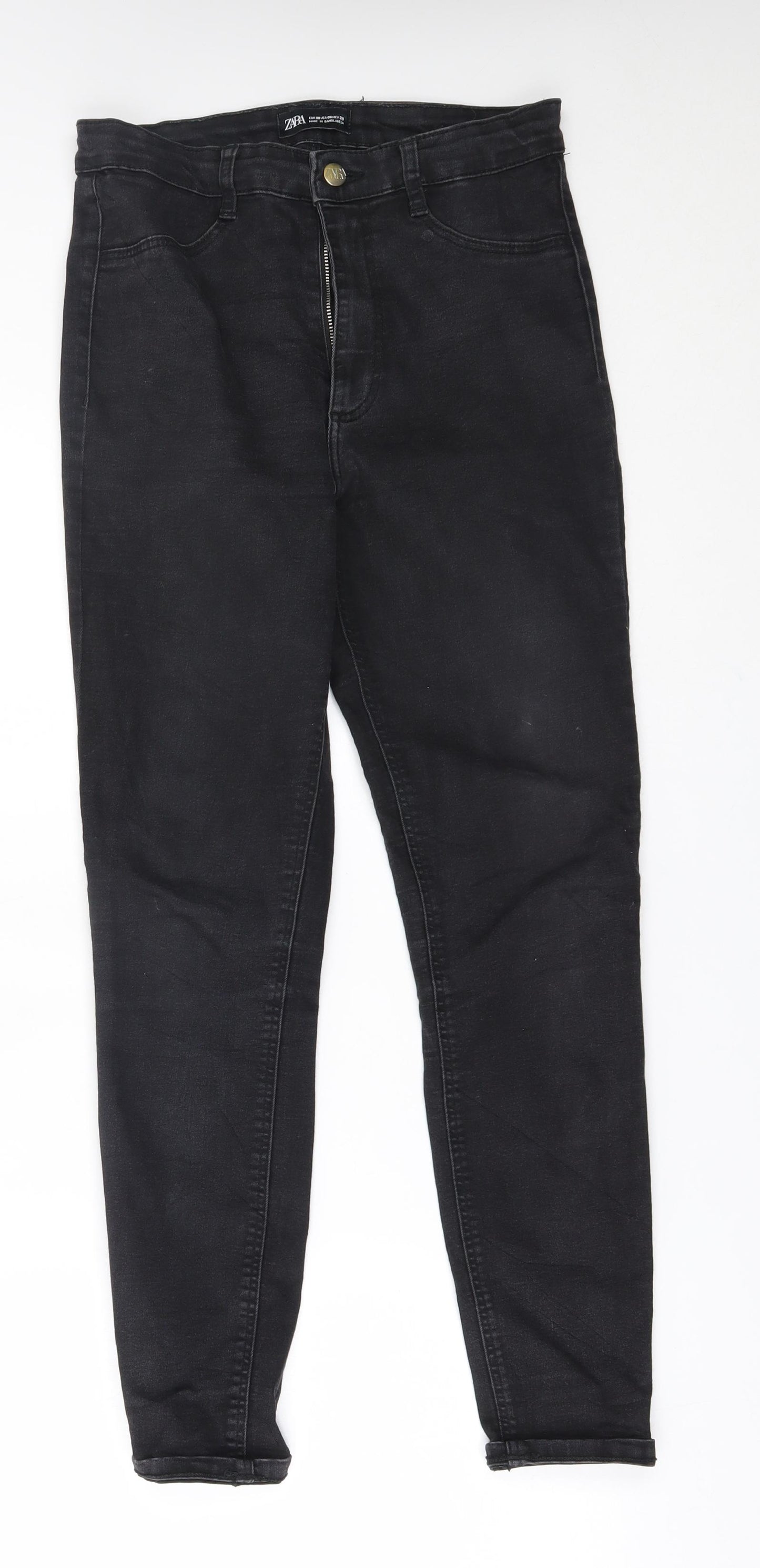 Zara Womens Black   Skinny Jeans Size 10 L26 in