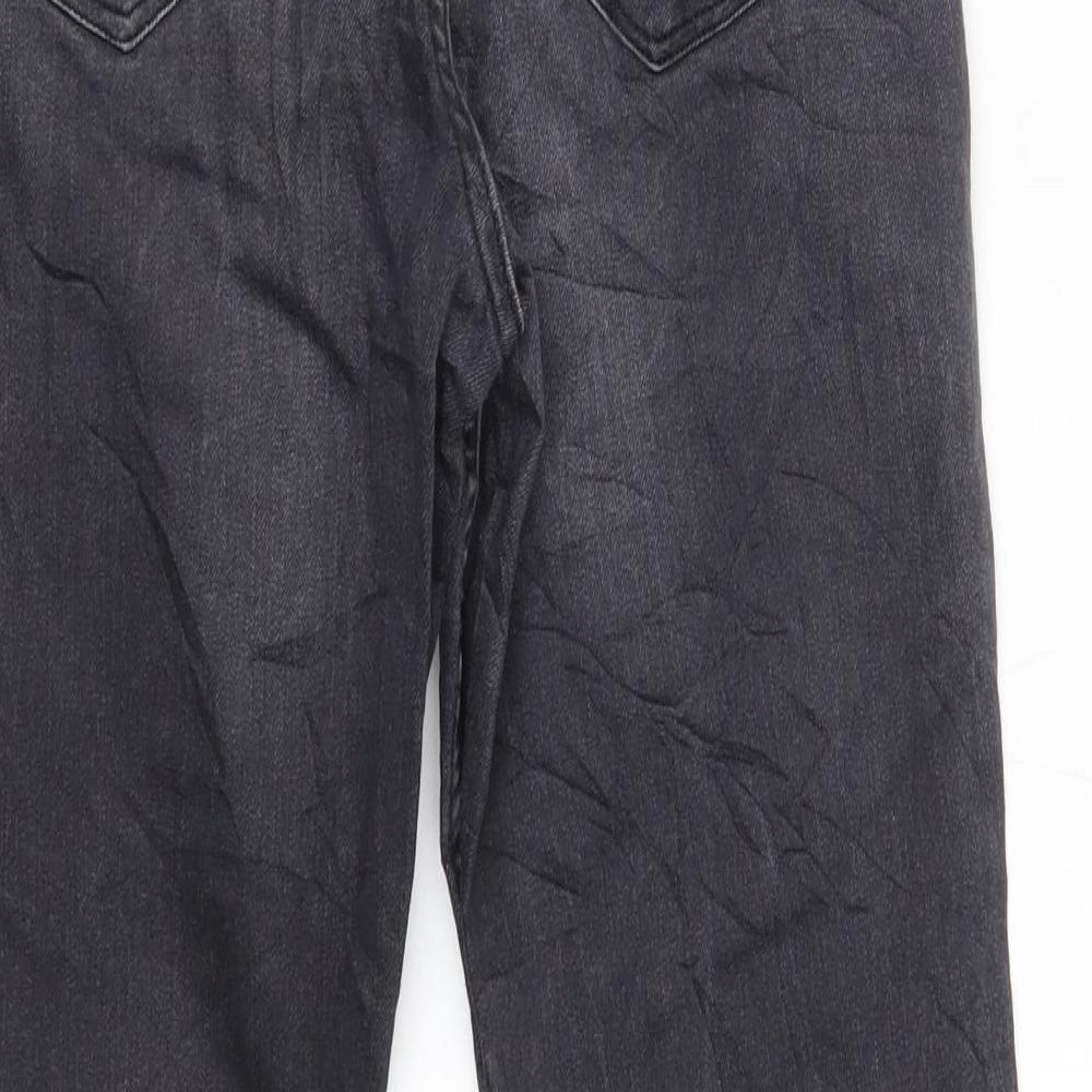 H&M Womens Black   Flared Jeans Size 29 L26 in