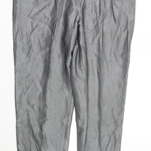 Preworn Womens Grey   Trousers  Size 10 L28 in