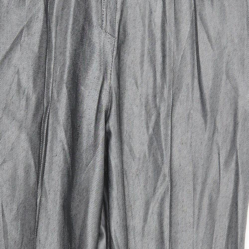 Preworn Womens Grey   Trousers  Size 10 L28 in