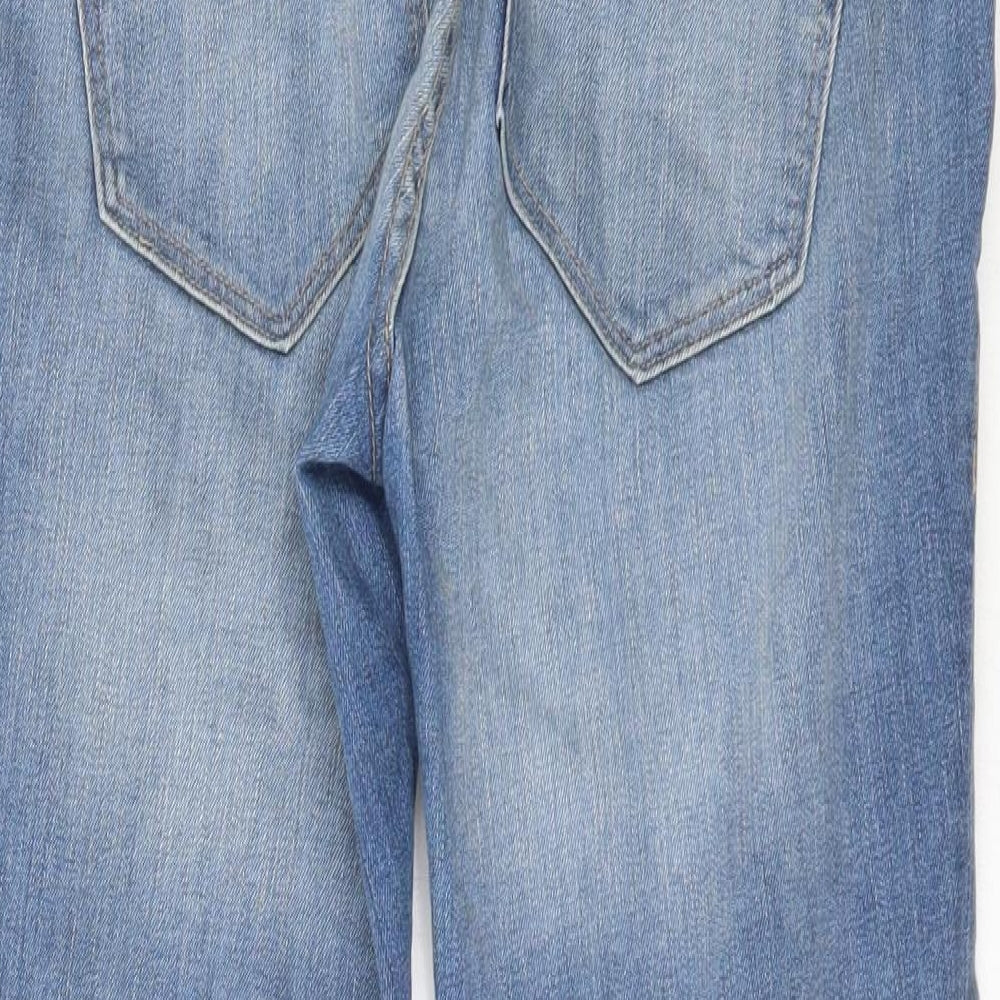 H&M Womens Blue   Straight Jeans Size 10 L26 in