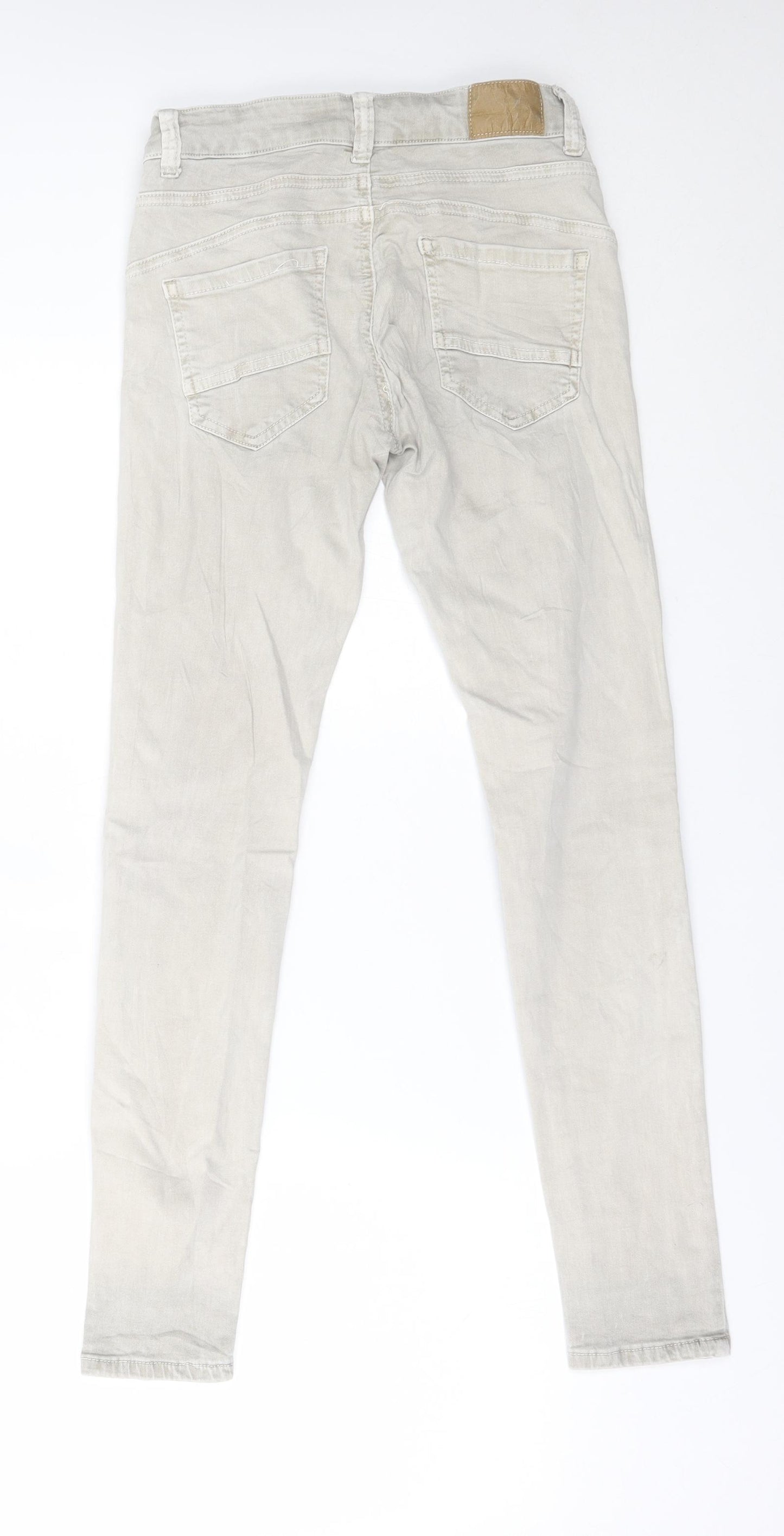 Preworn Womens Beige   Skinny Jeans Size XS L27 in