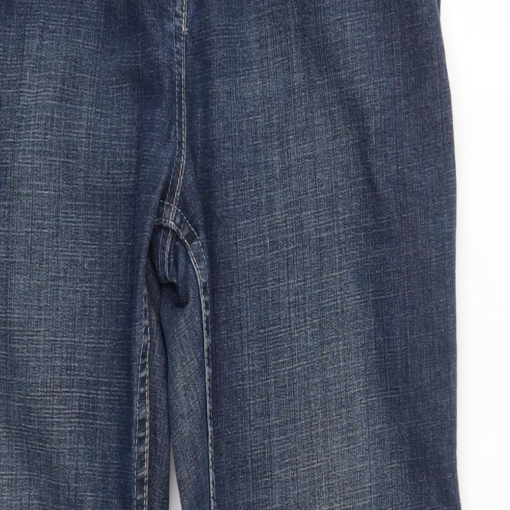 TU Womens Blue   Bootcut Jeans Size 14 L30 in